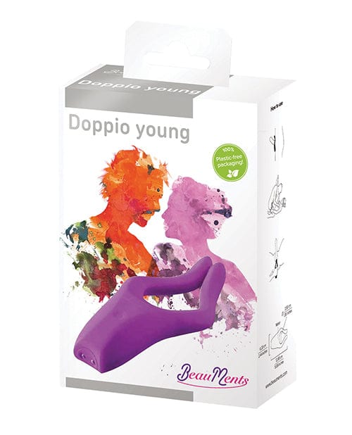 St Rubber Gmbh Beauments Doppio Young Purple Vibrators