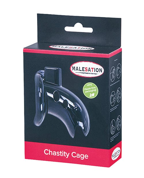 St Rubber Malesation Chastity Cage Black Kink &amp; BDSM