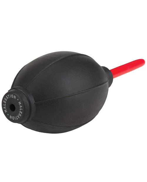 St Rubber Malesation Anal Douche - Black More