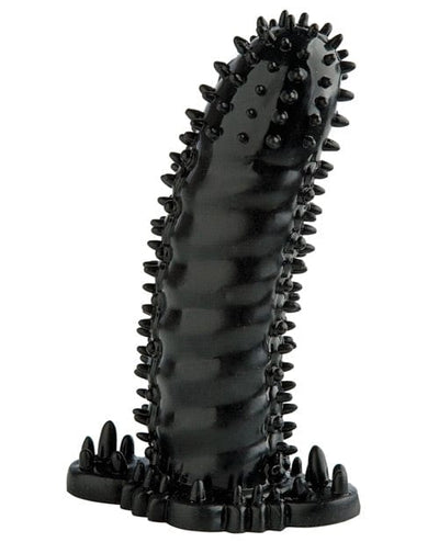 St Rubber Malesation Bristly Sleeve - Black Penis Toys