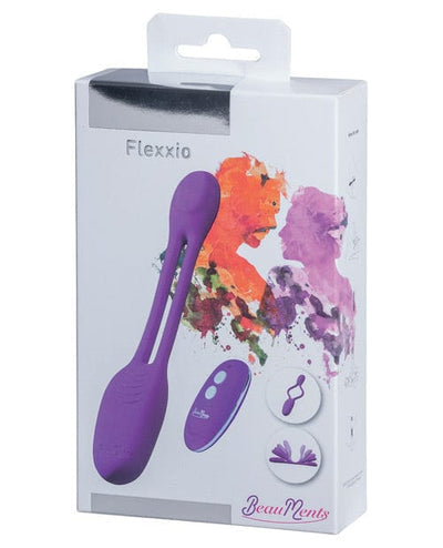 St Rubber Beauments Flexxio Purple Vibrators