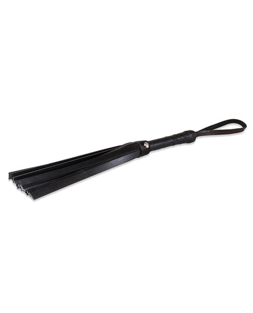Sultra Leather Sultra Lambskin Flogger Black Kink & BDSM