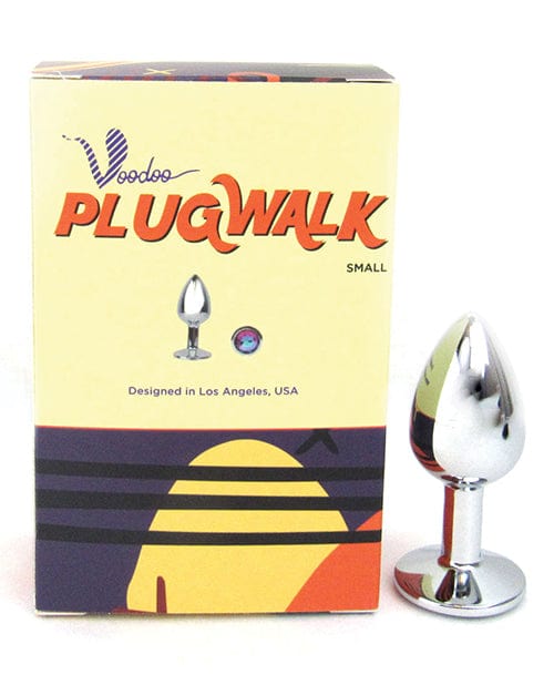 Thank Me Now Voodoo Walk Small Metal Plug - Silver Anal Toys