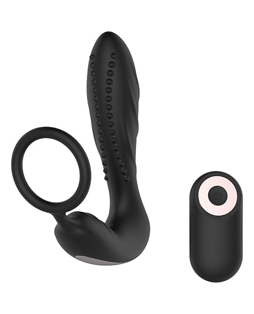 Thank Me Now INC Gender Fluid Enrapt Prostate Vibe W-remote - Black Anal Toys