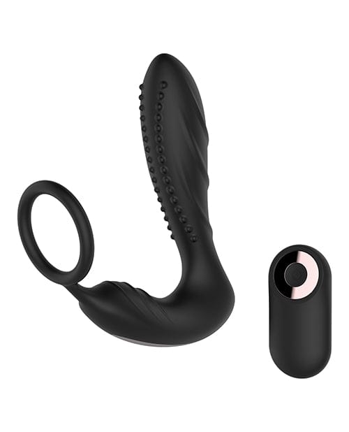 Thank Me Now INC Gender Fluid Enrapt Prostate Vibe W-remote - Black Anal Toys