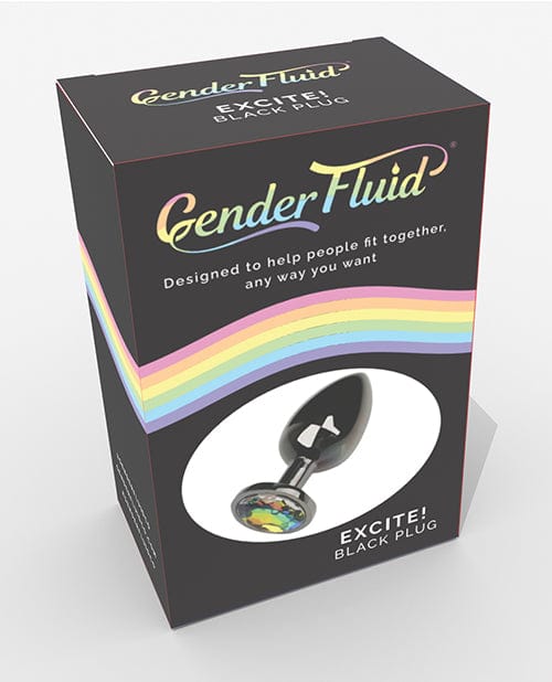 Thank Me Now INC Gender Fluid Excite! Plug Black Anal Toys
