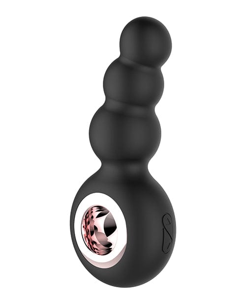 Thank Me Now INC Gender Fluid Quiver Anal Ring Bead Vibe - Black Anal Toys