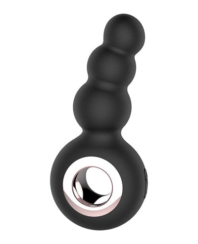 Thank Me Now INC Gender Fluid Quiver Anal Ring Bead Vibe - Black Anal Toys