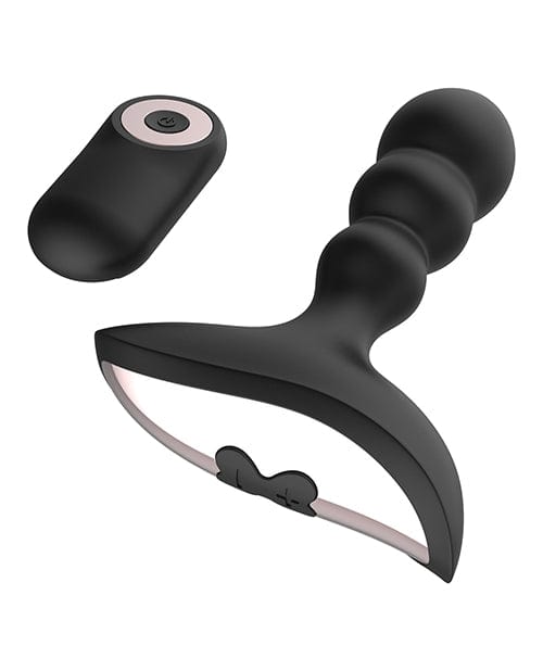 Thank Me Now INC Gender Fluid Shake Anal Vibe W-remote - Black Anal Toys