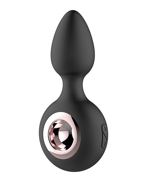 Thank Me Now INC Gender Fluid Tremor Ring Plug Anal Vibe - Black Anal Toys