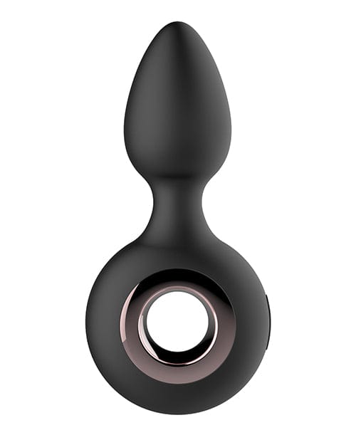 Thank Me Now INC Gender Fluid Tremor Ring Plug Anal Vibe - Black Anal Toys