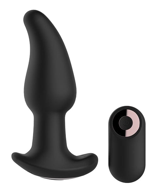Thank Me Now INC Gender Fluid Twirler Anal Vibe W-remote - Black Anal Toys