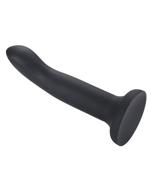 Thank Me Now INC Gender Fluid 6.5" Enthrall Strap On Dildo - Black Dildos
