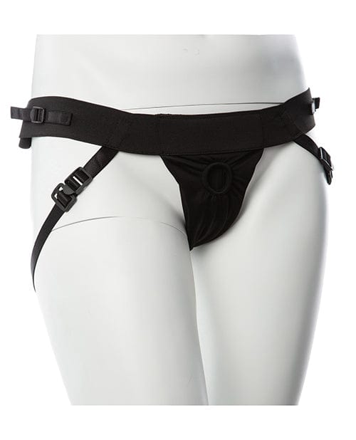 Thank Me Now INC Gender Fluid Johnnie Strap On Harness - Black Dildos