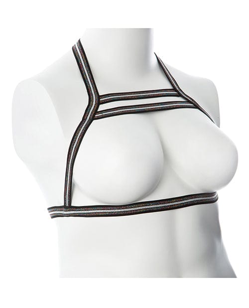 Thank Me Now INC Gender Fluid Silver Lining Harness Kink &amp; BDSM