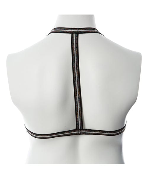 Thank Me Now INC Gender Fluid Silver Lining Harness Kink &amp; BDSM