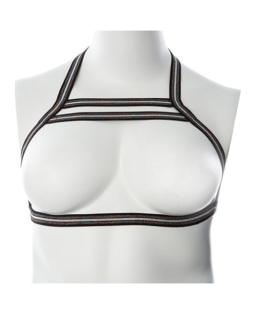 Thank Me Now INC Gender Fluid Silver Lining Harness S-l Kink &amp; BDSM
