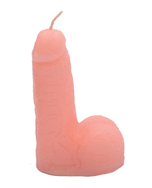 Thank Me Now INC Get Lucky 5" Blow Me Penis Candle - Peach More