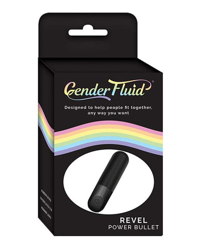 Thank Me Now INC Gender Fluid Revel Power Bullet Matte Black Vibrators