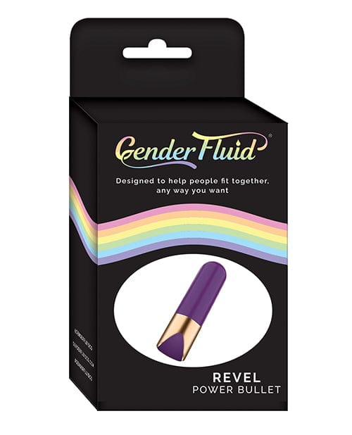 Thank Me Now INC Gender Fluid Revel Power Bullet Purple Vibrators