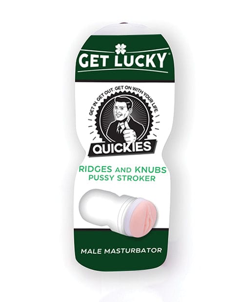 Thank Me Now Get Lucky Quickies Ridges & Knubs Pussy Stroker Penis Toys