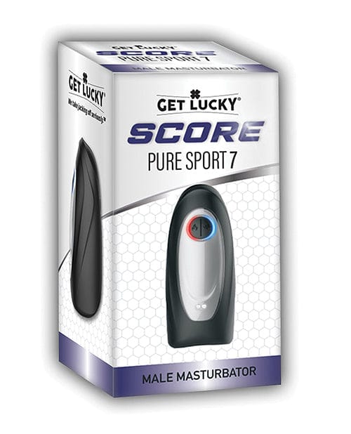 Thank Me Now Get Lucky Score Pure Sport 7 Masturbator - Black Penis Toys