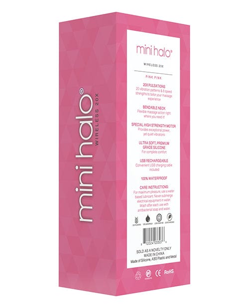 Thank Me Now Mini Halo Wireless 20x Wand Vibrators