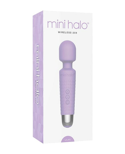 Thank Me Now Mini Halo Wireless 20x Wand Lilac Vibrators