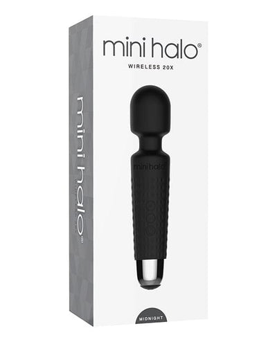 Thank Me Now Mini Halo Wireless 20x Wand Midnight Vibrators