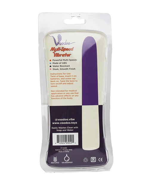 Thank Me Now Voodoo 7" Vibe - Purple Vibrators