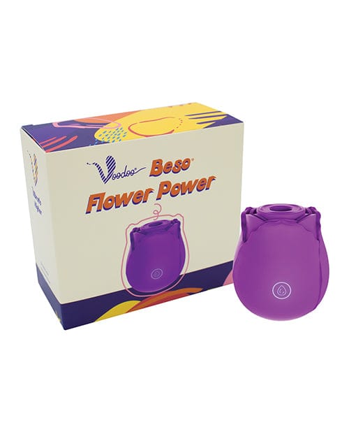Thank Me Now Voodoo Beso Flower Power Purple Vibrators