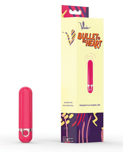 Thank Me Now Voodoo Bullet To The Heart 10x Wireless Pink Vibrators