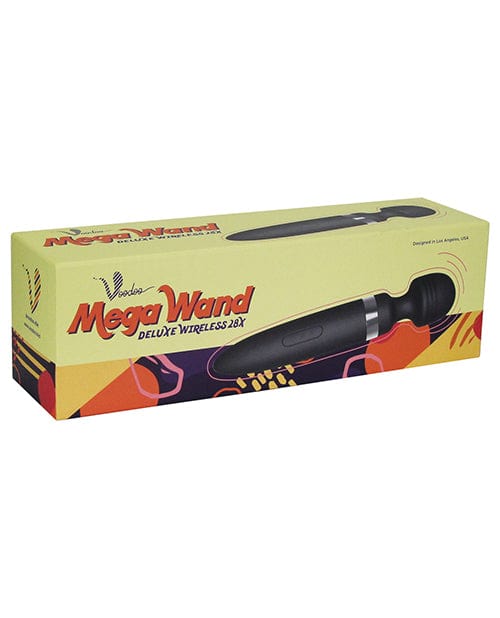 Thank Me Now Voodoo Deluxe Mega Wand 28x Black Vibrators