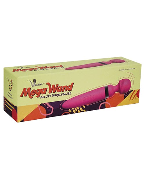 Thank Me Now Voodoo Deluxe Mega Wand 28x Pink Vibrators