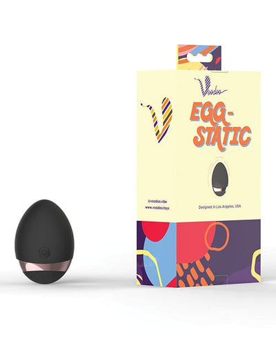 Thank Me Now Voodoo Egg-static 10x Wireless Black Vibrators