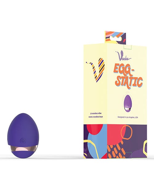 Thank Me Now Voodoo Egg-static 10x Wireless Purple Vibrators