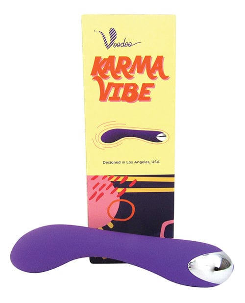 Thank Me Now Voodoo Karma Vibe 10x Wireless Purple Vibrators
