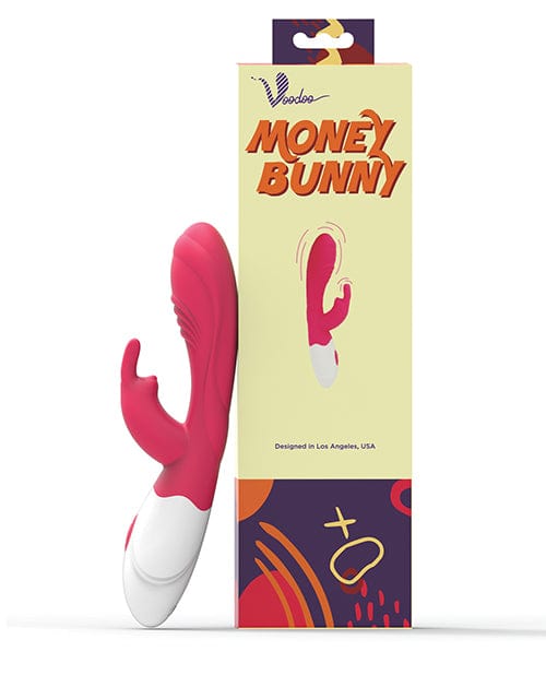 Thank Me Now Voodoo Money Bunny 10x Wireless Pink Vibrators