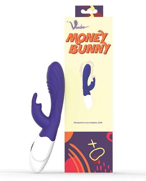 Thank Me Now Voodoo Money Bunny 10x Wireless Purple Vibrators