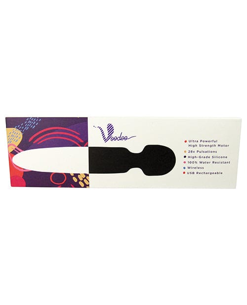 Thank Me Now Voodoo Power Wand 28x - Black Vibrators