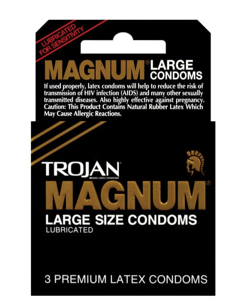 Trojan Trojan Magnum Condoms 3 More