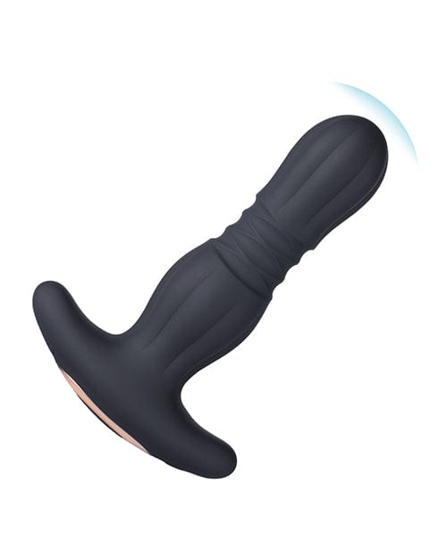 Agas Thrusting Butt Plug with Remote Control - Black by Honey Play Box | Butt Plugs | OrchidToys.com Agas Thrusting Butt Plug with Remote Control - Black by Honey Play Box | Butt Plugs | OrchidToys.com