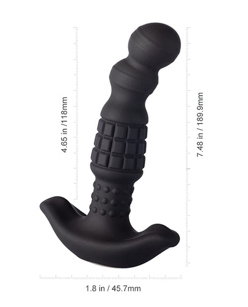 Uc Global Trade INChoney Play B Pineapple Man Vibrating Prostate Massager - Black Anal Toys