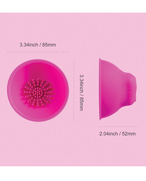 Uc Global Trade INChoney Play B Nina Vibrating Nipple Suckers - Pink Kink &amp; BDSM