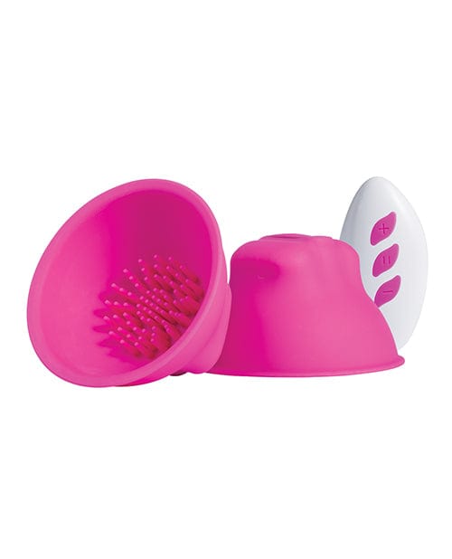Uc Global Trade INChoney Play B Nina Vibrating Nipple Suckers - Pink Kink &amp; BDSM