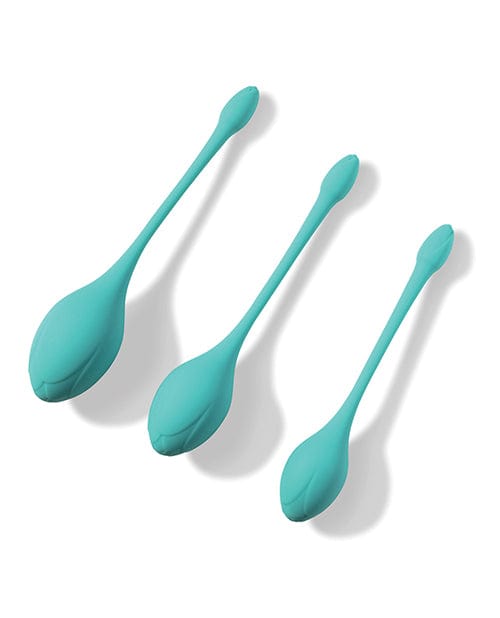 Uc Global Trade INChoney Play B Bluebell Floral 3 Size &amp; Weight Kegel Ball Exercise Set - Blue More