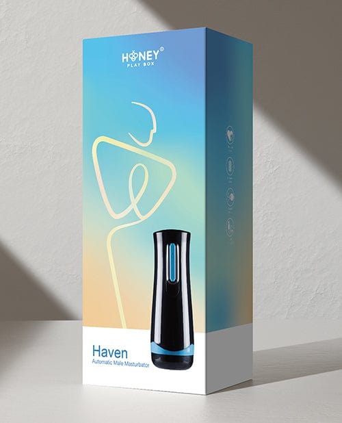 Uc Global Trade INChoney Play B Haven Automatic Male Masturbator With Sucking Penis Sleeve - Black Penis Toys