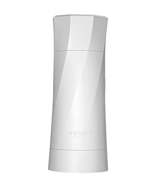 Uc Global Trade INChoney Play B Sky Intense Suction &amp; Vibration Blowjob Machine - White Penis Toys