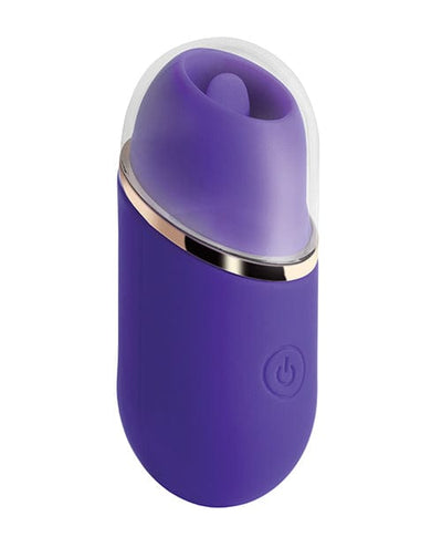 Honey Play Box Abby Mini Clit Licking Vibrator Tongue Sex Toy - Purple Vibrators