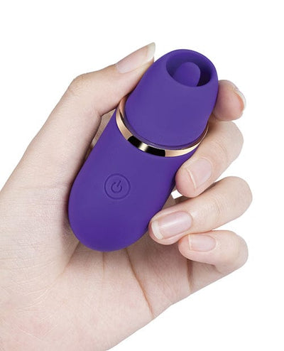 Uc Global Trade INChoney Play B Abby Mini Clit Licking Vibrator Tongue Sex Toy - Purple Vibrators